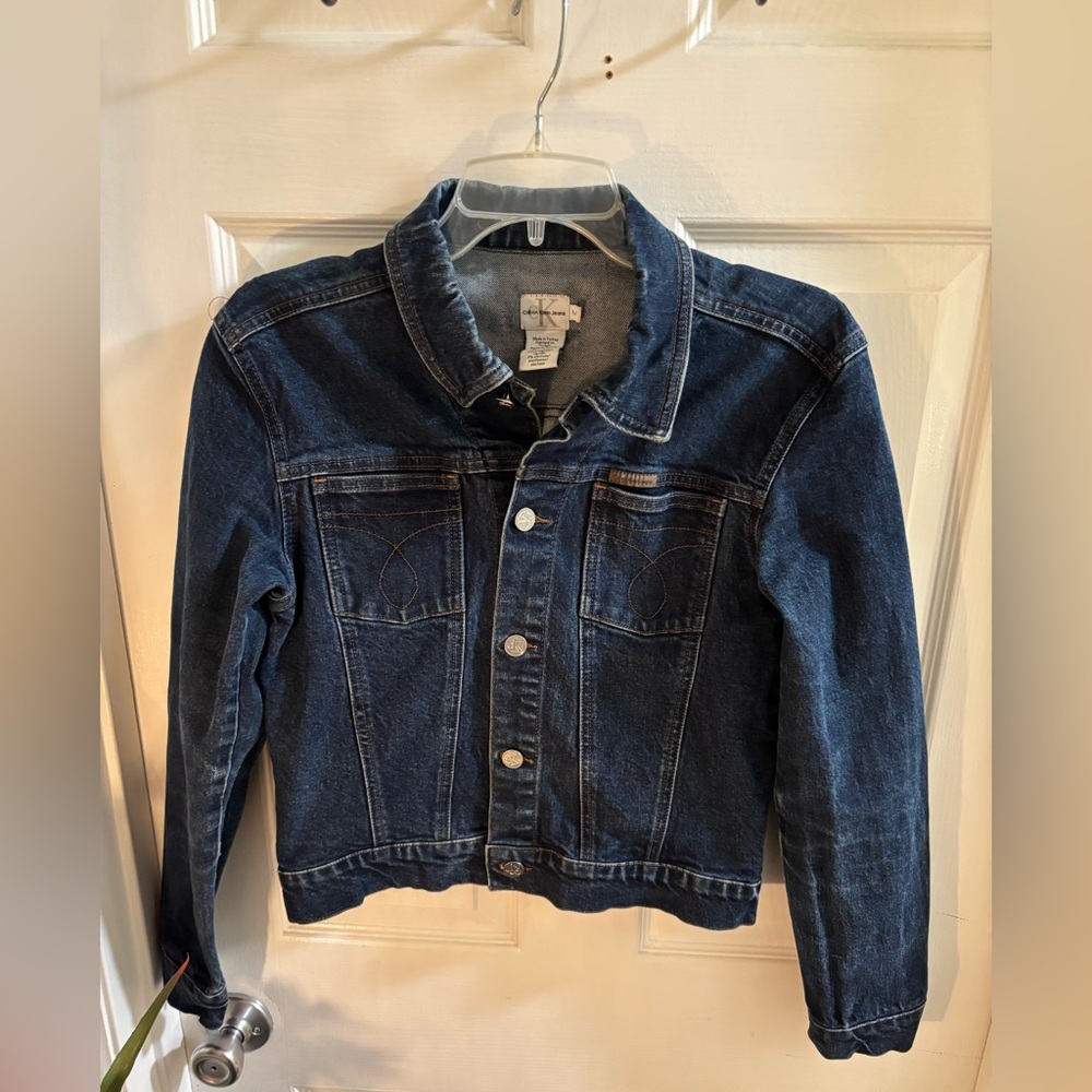 Calvin Klein Jeans Vintage Y2K Indigo Denim Jacket, Women’s Size M